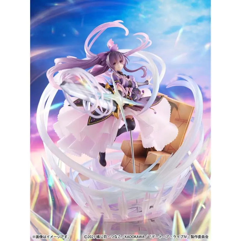 Date A Live IV statuette PVC SHIBUYA SCRAMBLE FIGURE 1/6 Tohka Yatogami Princess Amethyst Dress Ver. 32 cm | 4580769941678