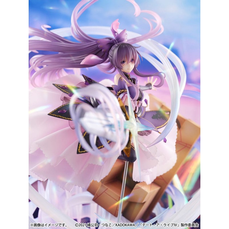 Date A Live IV statuette PVC SHIBUYA SCRAMBLE FIGURE 1/6 Tohka Yatogami Princess Amethyst Dress Ver. 32 cm