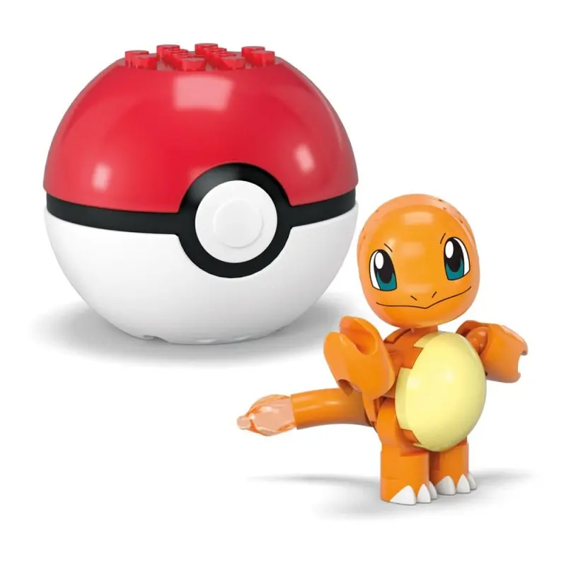 Pokémon jeu de construction MEGA Poké Ball Collection: Salamèche & Pichu | 0194735235759