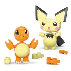 Pokémon jeu de construction MEGA Poké Ball Collection: Salamèche & Pichu | 0194735235759