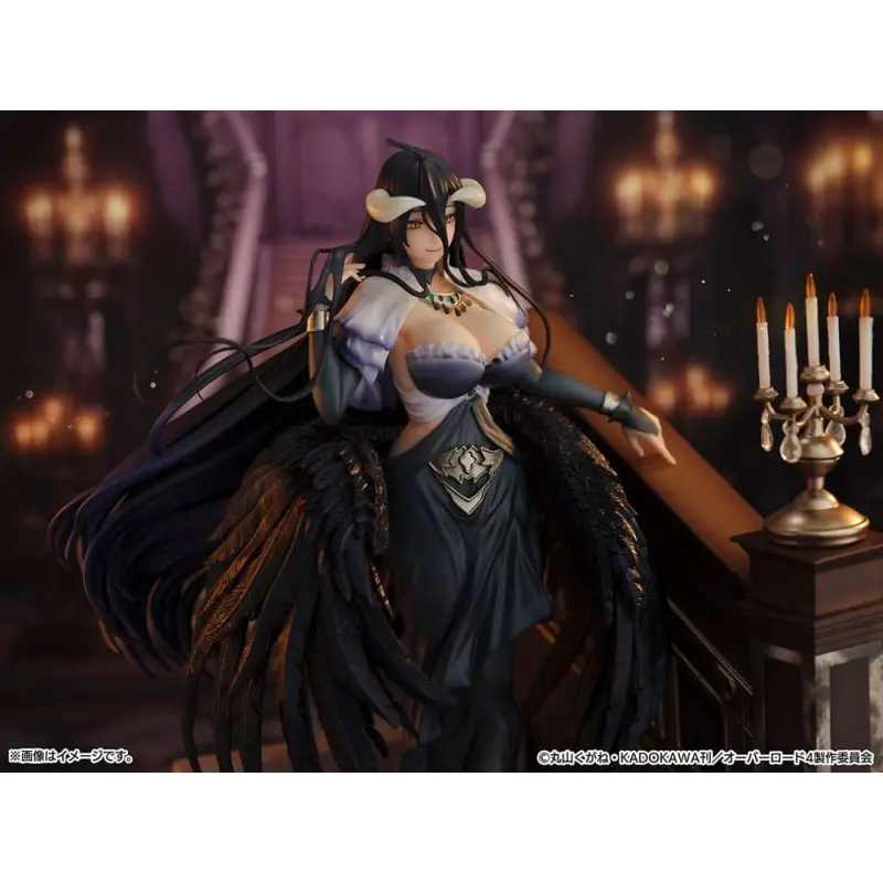 Overlord statuette PVC SHIBUYA SCRAMBLE FIGURE 1/7 Albedo Jet Black Dress Ver. 28 cm | 4580769941869