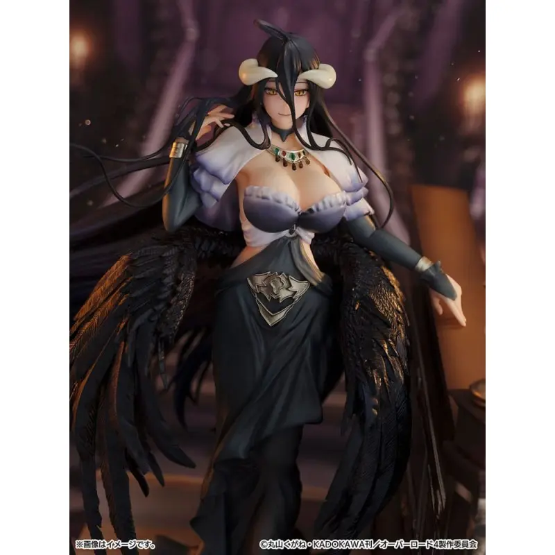 Overlord statuette PVC SHIBUYA SCRAMBLE FIGURE 1/7 Albedo Jet Black Dress Ver. 28 cm | 4580769941869