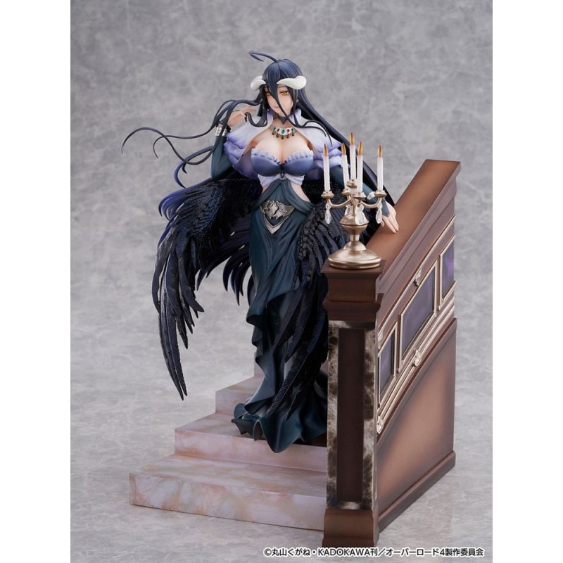 Overlord statuette PVC SHIBUYA SCRAMBLE FIGURE 1/7 Albedo Jet Black Dress Ver. 28 cm