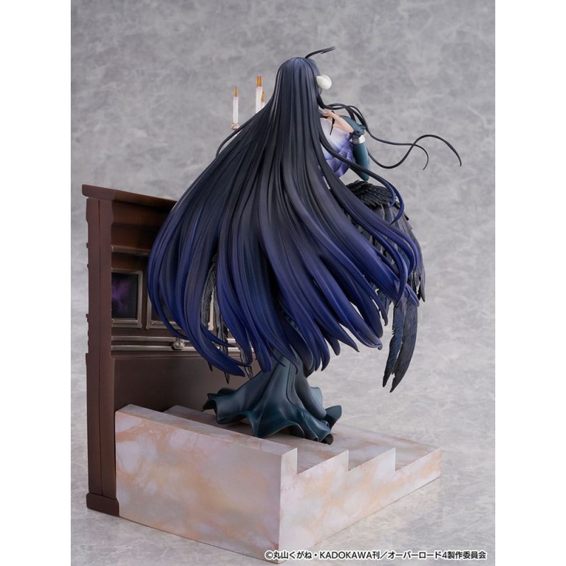 Overlord statuette PVC SHIBUYA SCRAMBLE FIGURE 1/7 Albedo Jet Black Dress Ver. 28 cm