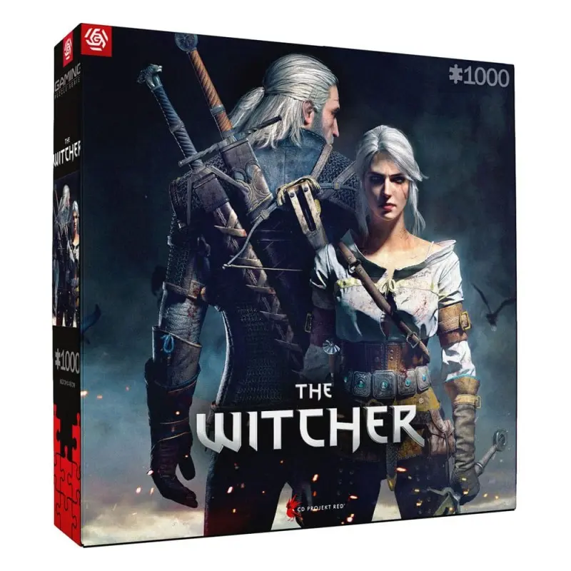 The Witcher puzzle Gaming Geralt & Ciri (1000 pièces) | 5908305236023