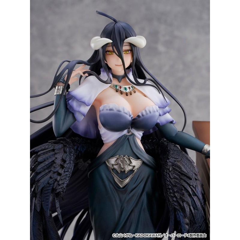 Overlord statuette PVC SHIBUYA SCRAMBLE FIGURE 1/7 Albedo Jet Black Dress Ver. 28 cm