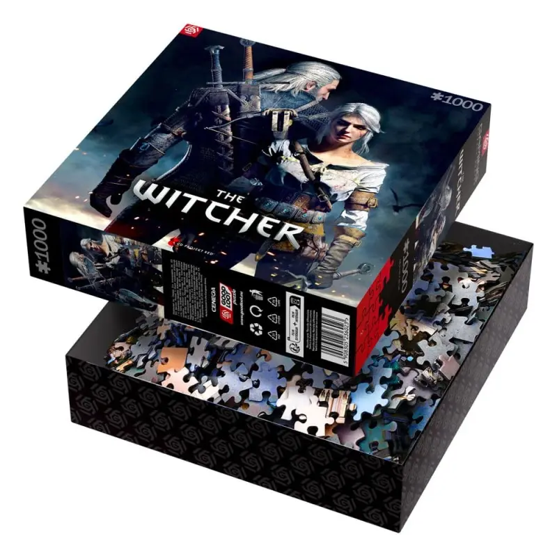 The Witcher puzzle Gaming Geralt & Ciri (1000 pièces) | 5908305236023