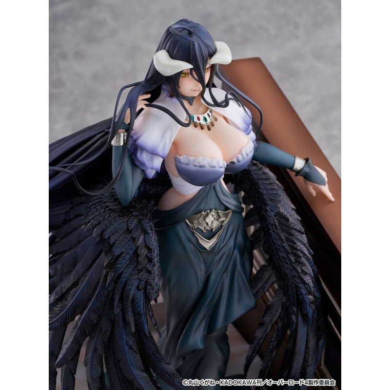 Overlord statuette PVC SHIBUYA SCRAMBLE FIGURE 1/7 Albedo Jet Black Dress Ver. 28 cm