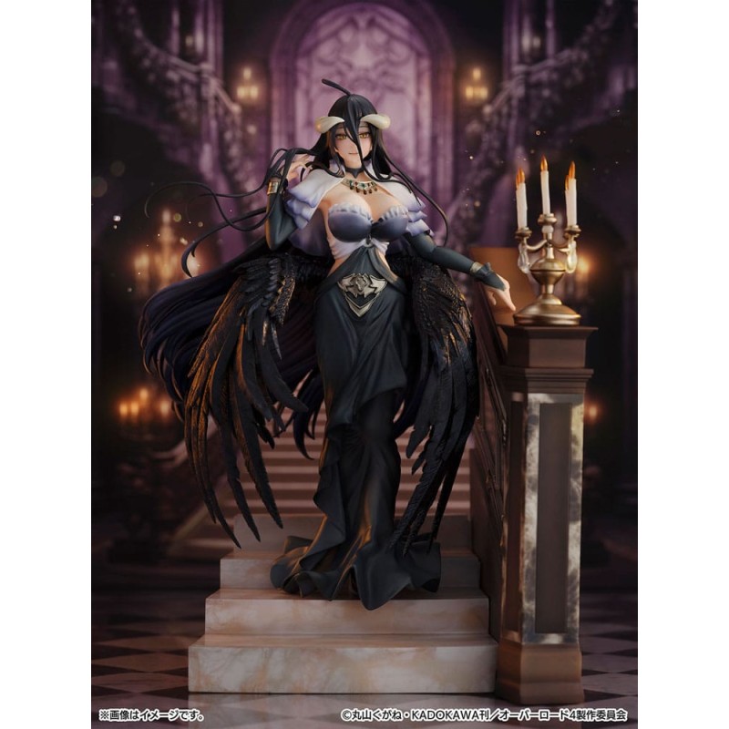 Overlord statuette PVC SHIBUYA SCRAMBLE FIGURE 1/7 Albedo Jet Black Dress Ver. 28 cm