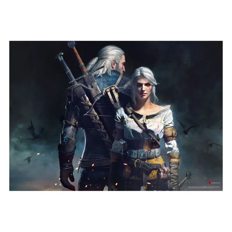 The Witcher puzzle Gaming Geralt & Ciri (1000 pièces) | 5908305236023