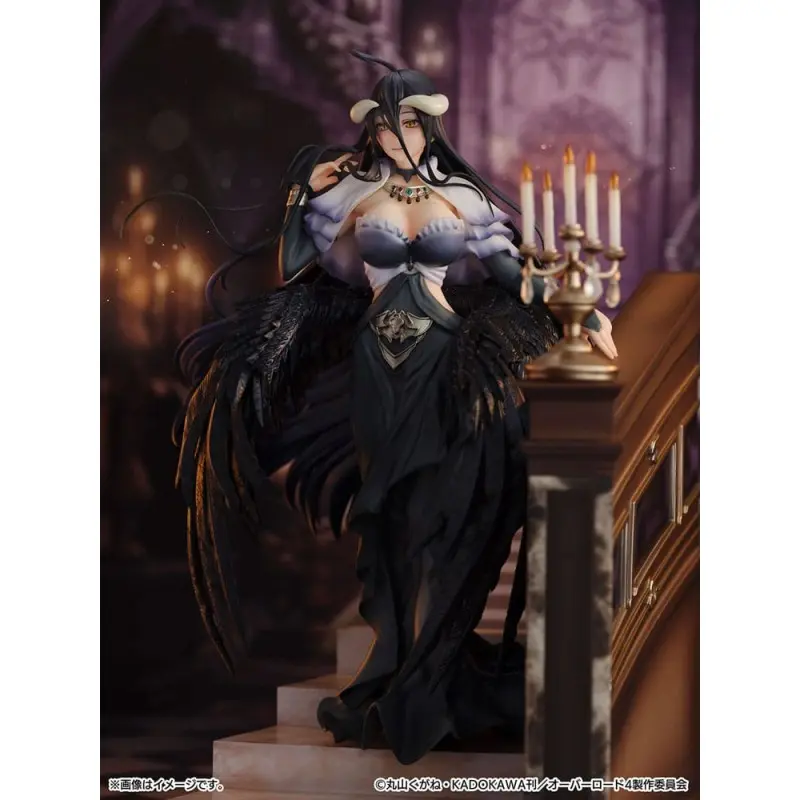 Overlord statuette PVC SHIBUYA SCRAMBLE FIGURE 1/7 Albedo Jet Black Dress Ver. 28 cm | 4580769941869