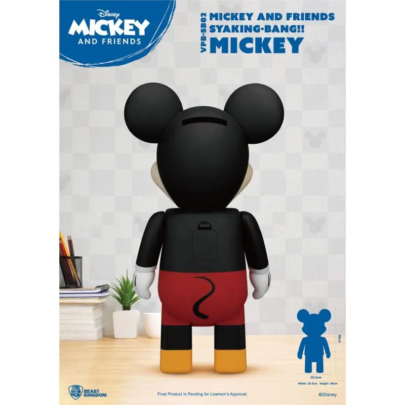 Disney Syaking Bang tirelire de vinyle Mickey and Friends Mickey 48 cm | 4711385242355