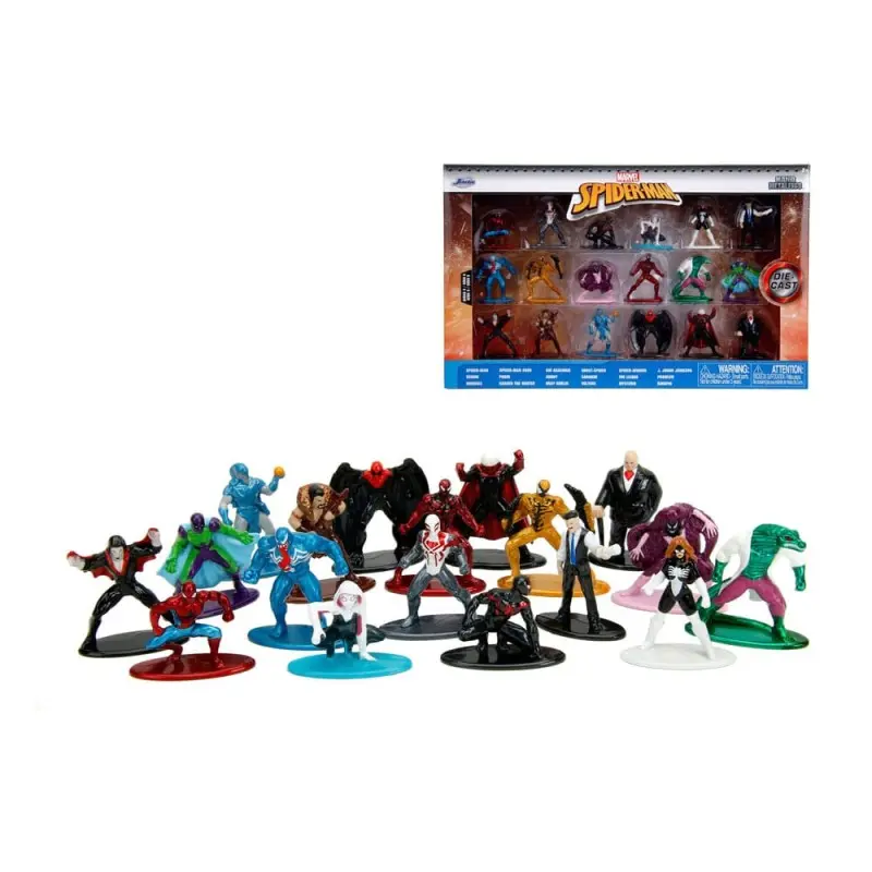 Marvel pack 18 figurines Diecast Nano Metalfigs Wave 9 4 cm  | 4006333084362