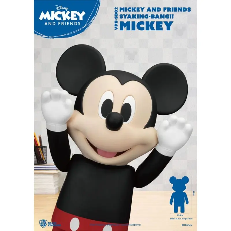 Disney Syaking Bang tirelire de vinyle Mickey and Friends Mickey 48 cm | 4711385242355