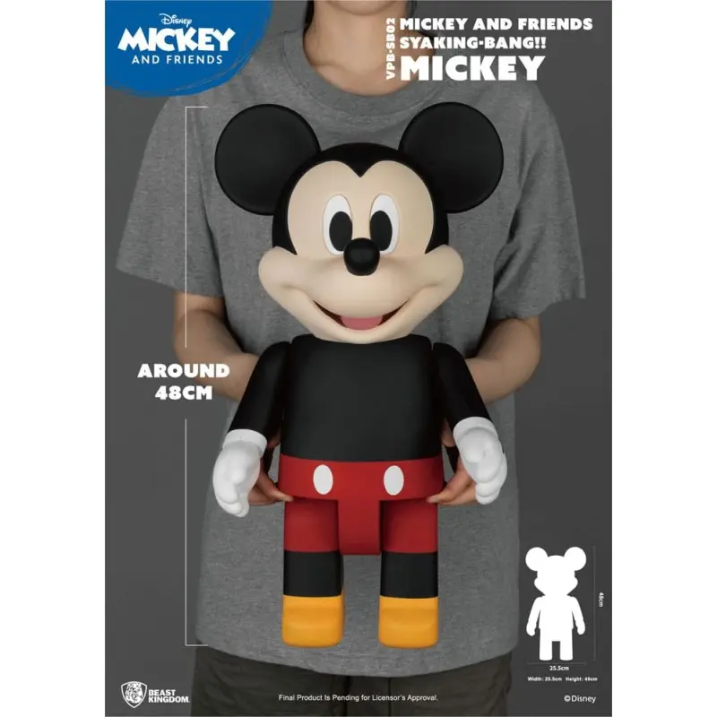 Disney Syaking Bang tirelire de vinyle Mickey and Friends Mickey 48 cm | 4711385242355