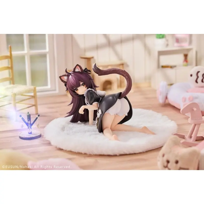 Original Character statuette 1/7 Cat Ear Maid Peng Peng 10 cm     | 6977501720000