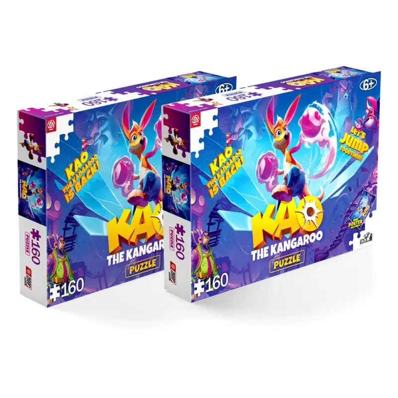 Kao The Kangaroo puzzle Kids Kao is back (160 pièces) | 5908305238461