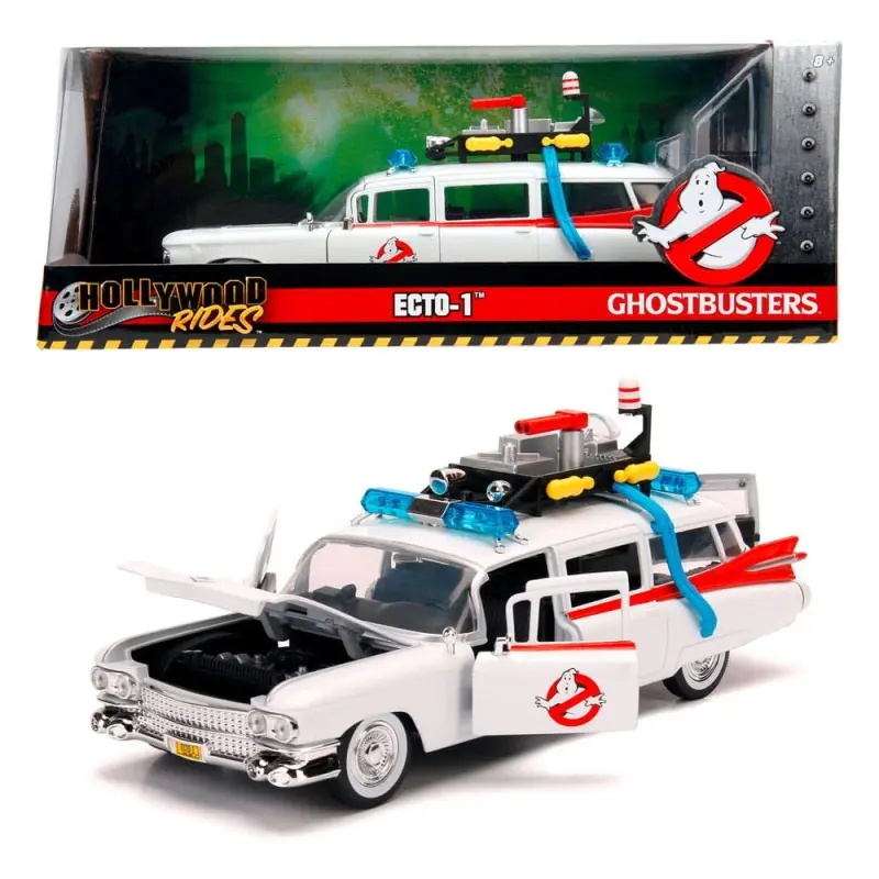 Ghostbusters Véhicule 1/24 ECTO-1 métal  | 4006333064593