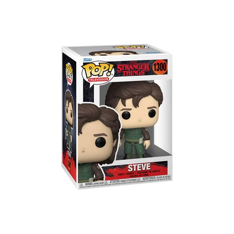 License: Stranger Things
Product: Funko POP! Hunter Steve vinyl TV 9 cm
Brand: Funko