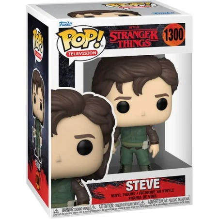 License: Stranger Things
Product: Funko POP! Hunter Steve vinyl TV 9 cm
Brand: Funko