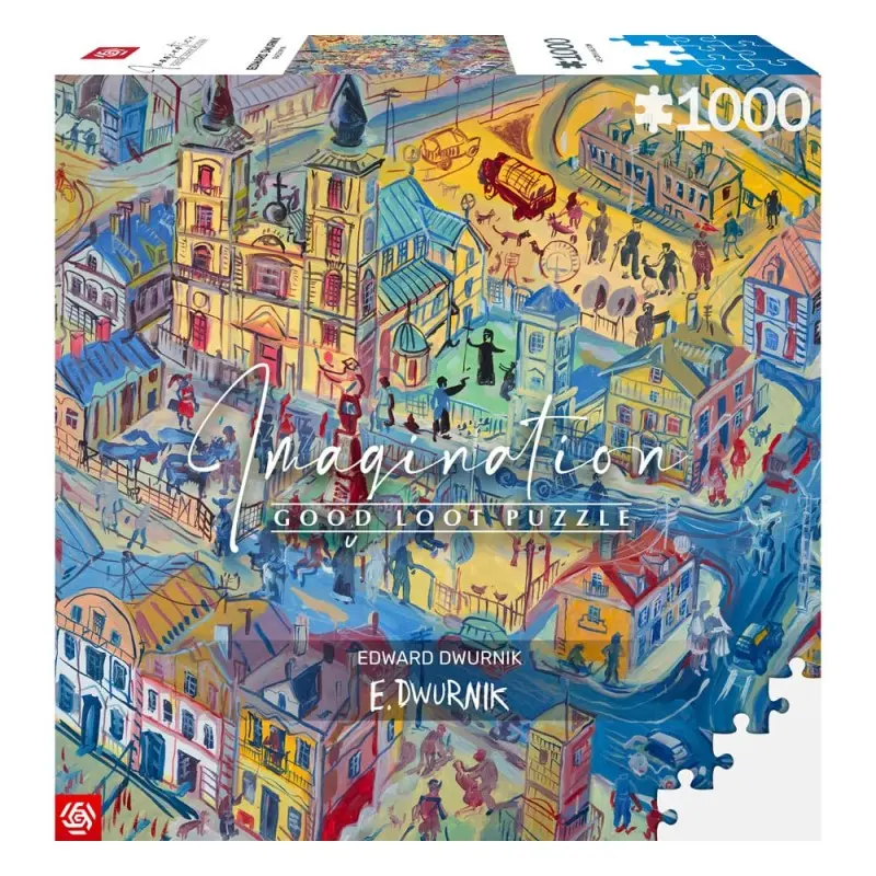 Edward Dwurnik puzzle Imagination Radzymin (1000 pièces) | 5908305239635