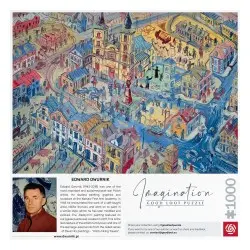 Edward Dwurnik puzzle Imagination Radzymin (1000 pièces) | 5908305239635