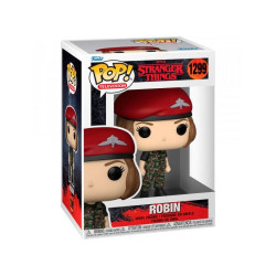 licence : Stranger Things Produit : figurine Funko POP! TV vinyl Hunter Robin 9 cm marque : Funko