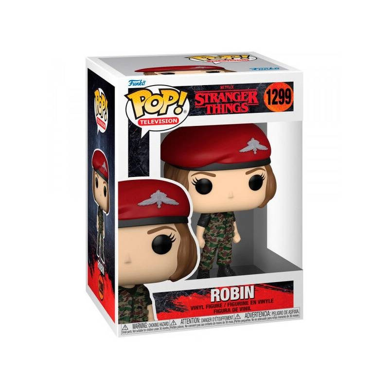 licence : Stranger Things
Produit : figurine Funko POP! TV vinyl Hunter Robin 9 cm
marque : Funko