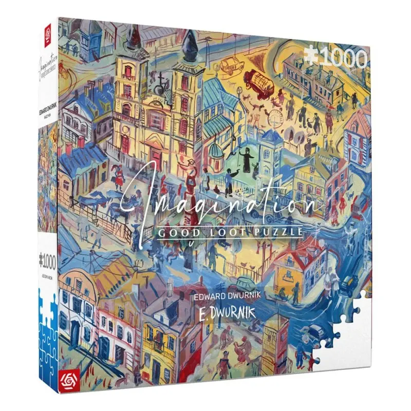 Edward Dwurnik puzzle Imagination Radzymin (1000 pièces) | 5908305239635