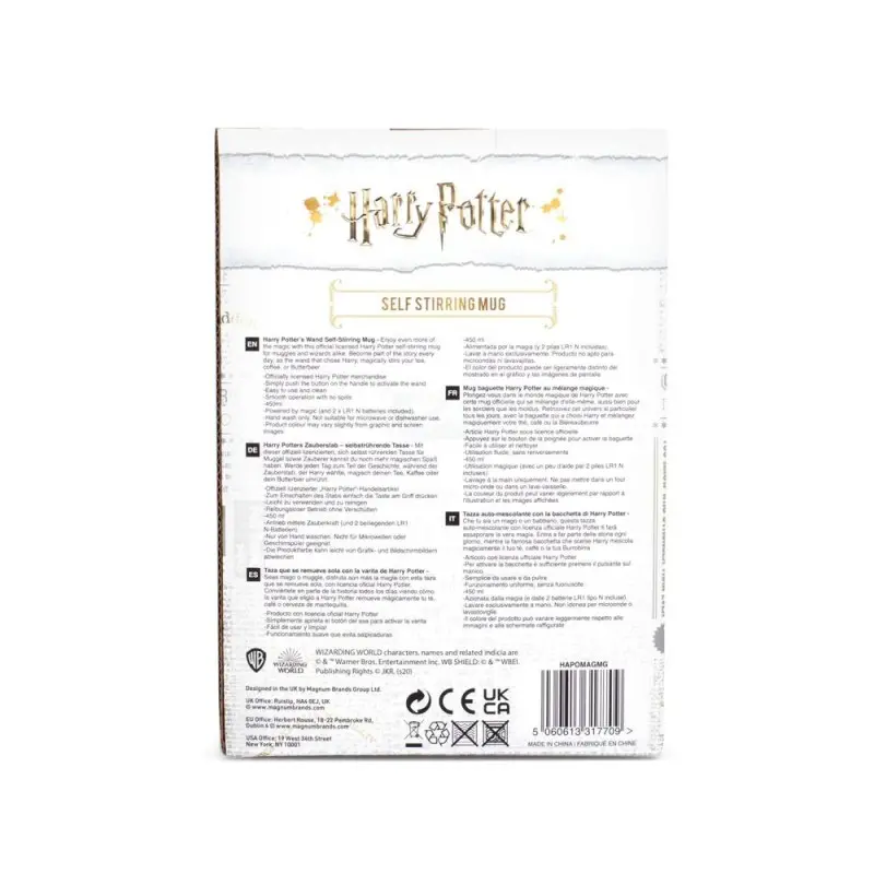 Harry Potter mug baguette au mélange magique  | 5065011129398