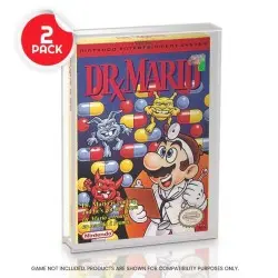 Pack 2 boîtes de protection en acrylique pour jeux NES Games | 3701492101431