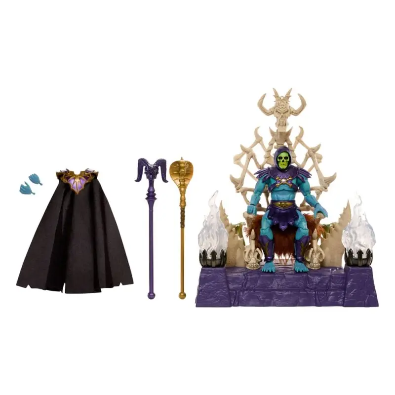 Masters of the Universe: New Eternia Masterverse figurine Skeletor & Throne 18 cm | 0194735241071