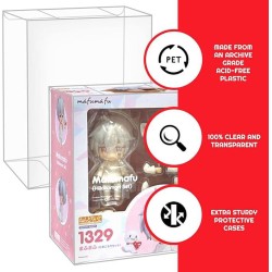 Pack 10 boîtes de protection en PET pour figurines Nendoroid 