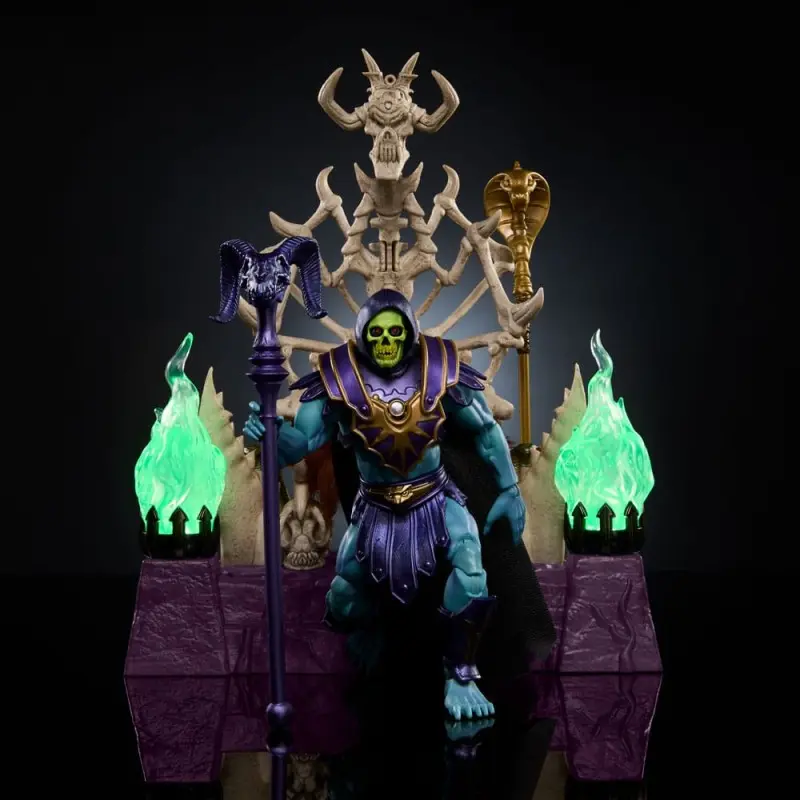 Masters of the Universe: New Eternia Masterverse figurine Skeletor & Throne 18 cm | 0194735241071