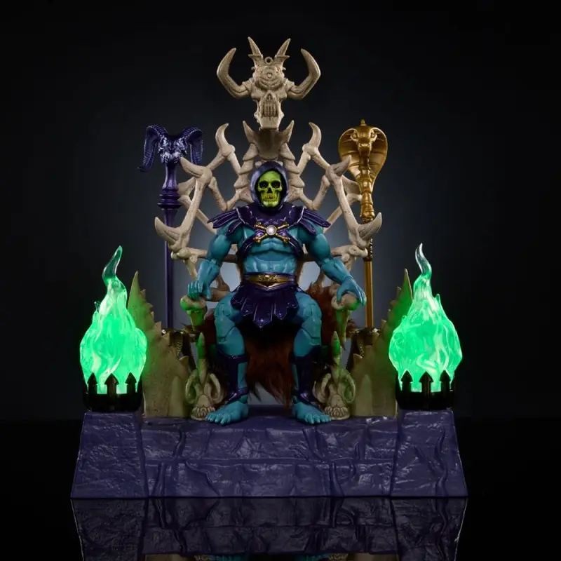 Masters of the Universe: New Eternia Masterverse figurine Skeletor & Throne 18 cm | 0194735241071