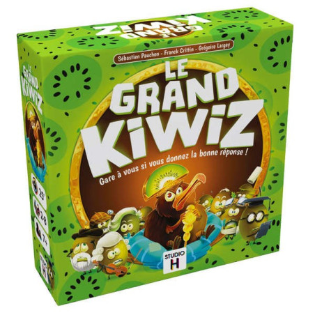 jeu : Le grand Kiwiz
éditeur : Gigamic / Studio H
version française