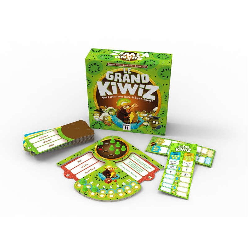 jeu : Le grand Kiwiz
éditeur : Gigamic / Studio H
version française