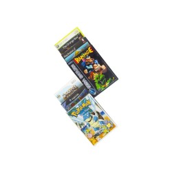 Pack 25 boîtes de protection en PET pour jeux Gamecube/XBOX360/WII/PS2/DVD