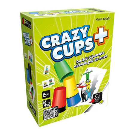 jeu : Crazy Cups Plus
éditeur : Gigamic
version française
