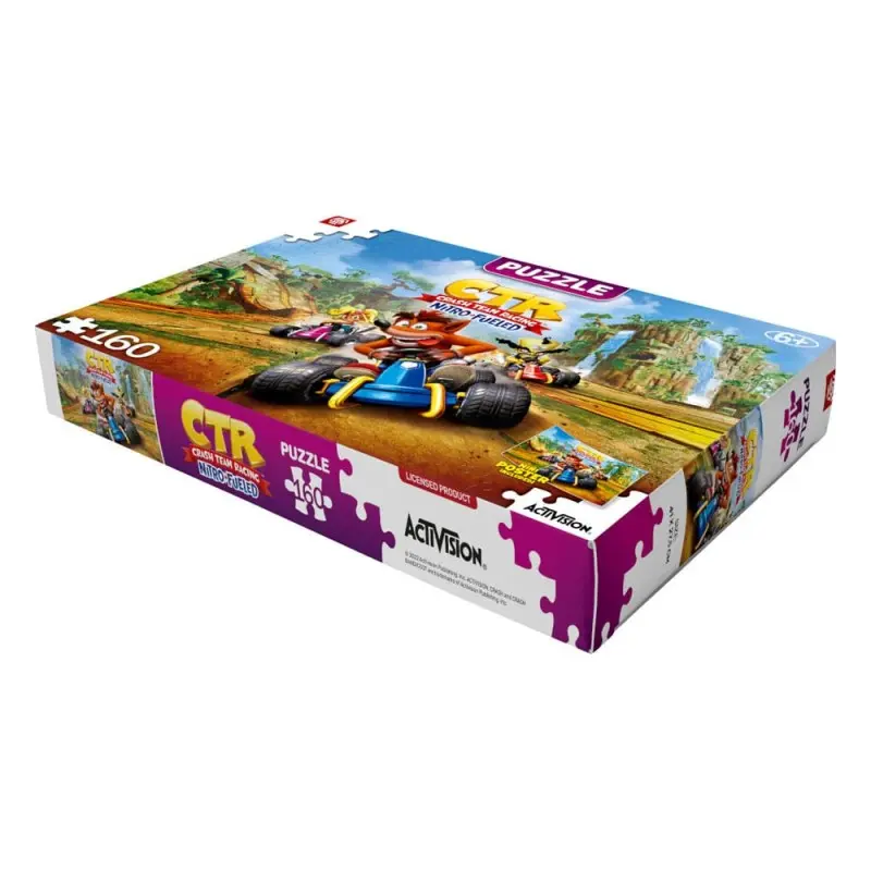 Crash Bandicoot puzzle Kids Team Racing Nitro-Fueled (160 pièces) | 5908305240372