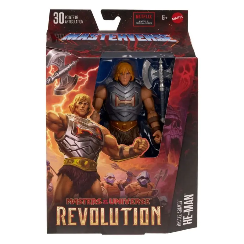 Masters of the Universe: Revolution Masterverse figurine Battle Armor He-Man 18 cm | 0194735243631