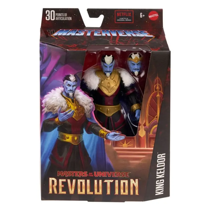 Masters of the Universe: Revolution Masterverse figurine King Keldor 18 cm | 0194735243624