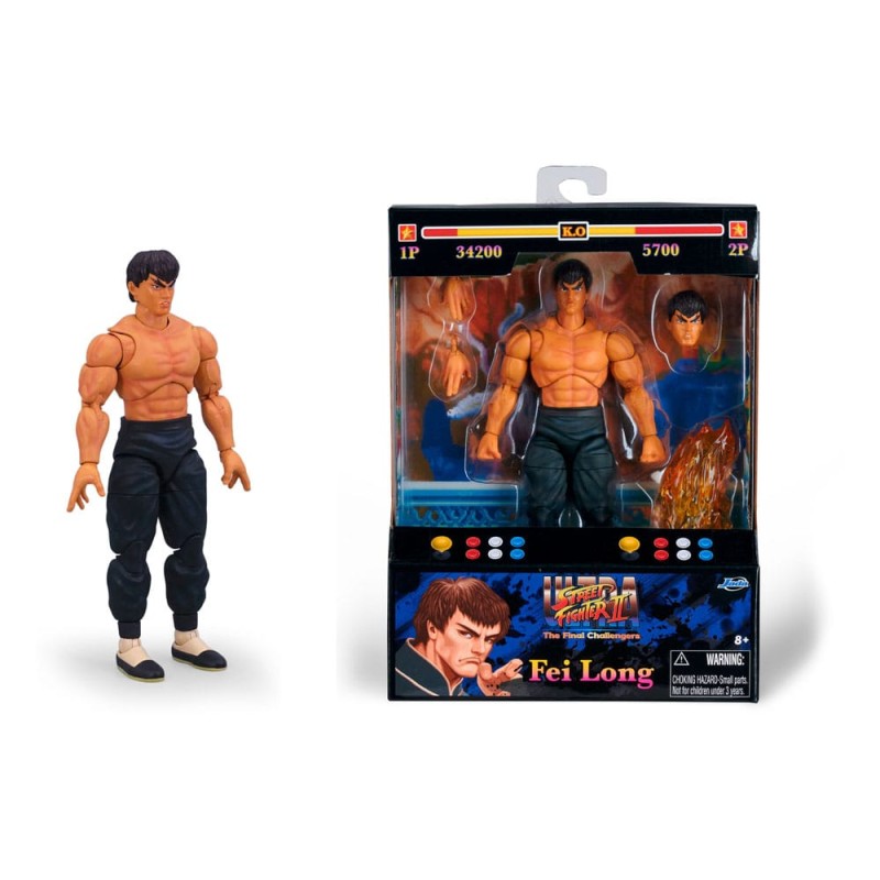 Ultra Street Fighter II: The Final Challengers figurine 1/12 Fei-Long 15 cm 