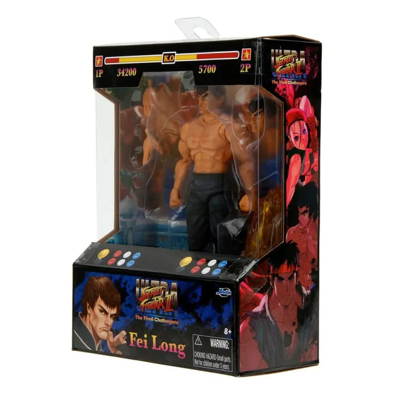 Ultra Street Fighter II: The Final Challengers figurine 1/12 Fei-Long 15 cm  | 4006333084522