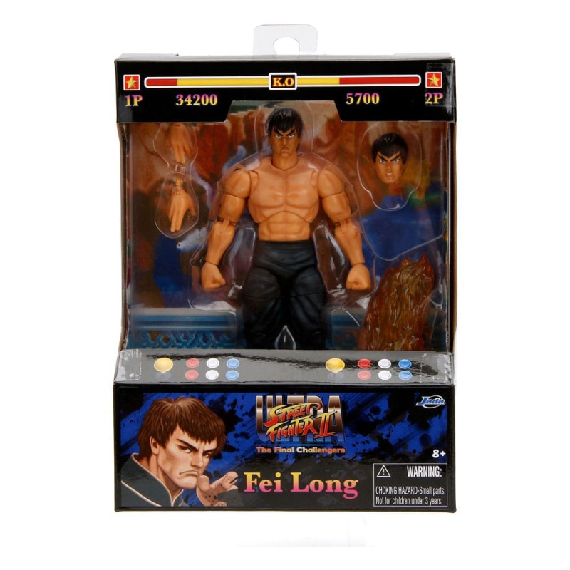 Ultra Street Fighter II: The Final Challengers figurine 1/12 Fei-Long 15 cm 