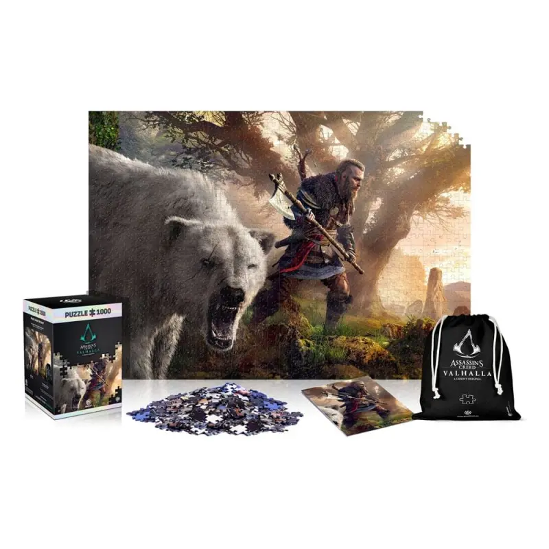 Assassin's Creed Valhalla puzzle Premium Eivor & Polar Bear (1000 pièces) | 5908305240884