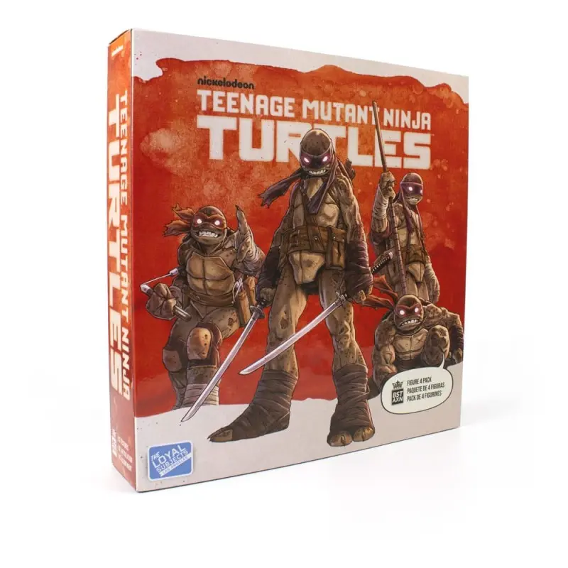 Tortues Ninja pack 4 figurines BST AXN Zombie Turtle (IDW Comics) 13 cm | 0810122581949