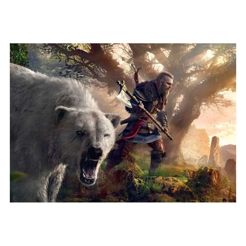 Assassin's Creed Valhalla puzzle Premium Eivor & Polar Bear (1000 pièces) | 5908305240884