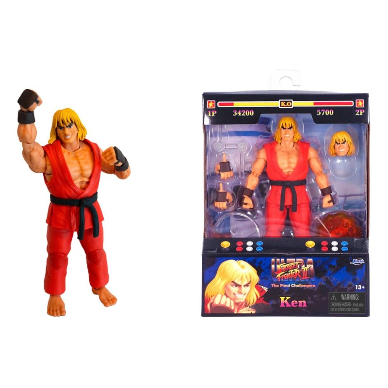 Ultra Street Fighter II: The Final Challengers figurine 1/12 Ken 15 cm 