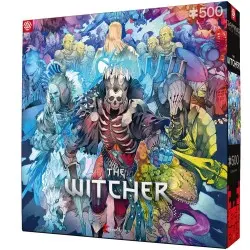 The Witcher puzzle Gaming Monster Faction (500 pièces) | 5908305242925